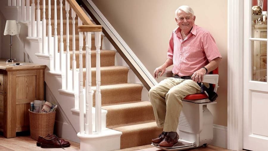 no-installation stairlifts - solutions for difficult staircases